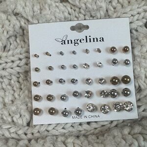 Mixed Stud Earring Set